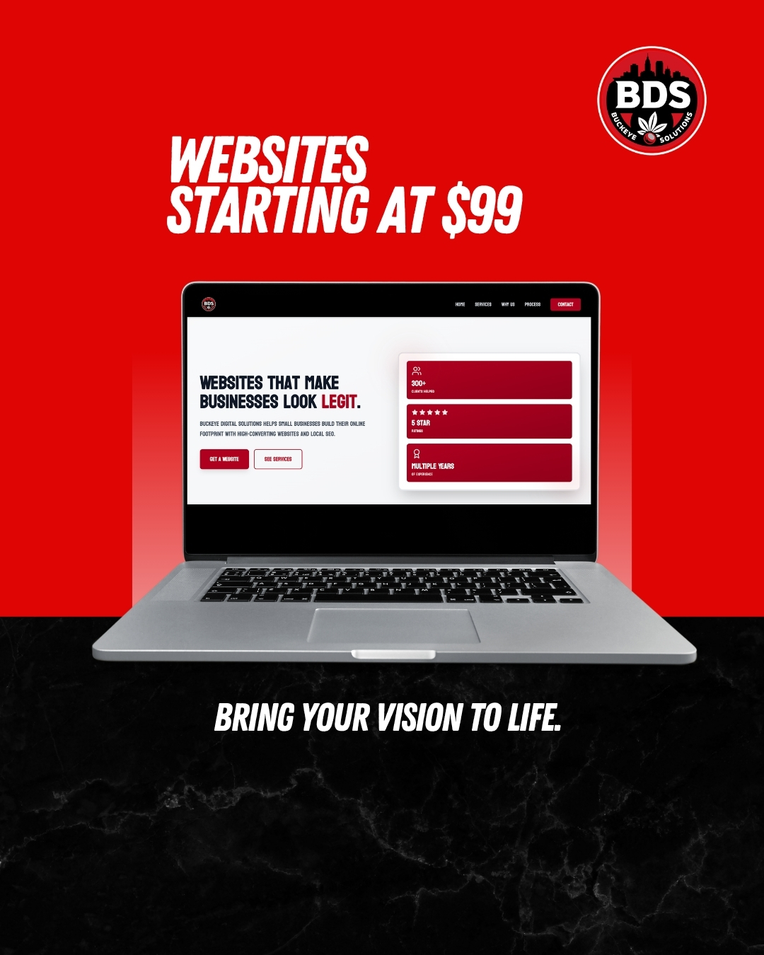 Buckeye Digital Solutions - Websites Starting at $99 - Bring Your Vision to Life